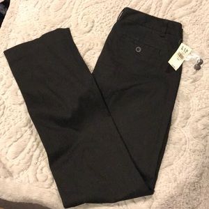 Gap black cotton stretch pants Size 4